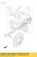 5NWW00570000, Yamaha, piston assy, calip yamaha nxc xc 125 2005 2006 2007 2008 2009 2010 2011 2012, New