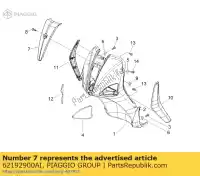 62192900AI, Piaggio Group, escotilla frontal     , Nuevo