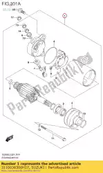 Aqui você pode pedir o motor de arranque em Suzuki , com o número da peça 3110038300H17: