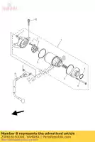 23P818150000, Yamaha, cordon, démarreur yamaha  xt 1200 2010 2011 2012 2014 2015 2017 2019 2020 2021, Nouveau