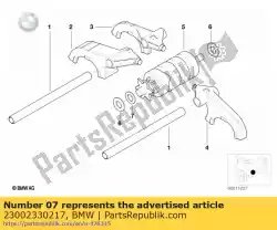 Aqui você pode pedir o suporte - 12x20x1,5 em BMW , com o número da peça 23002330217: