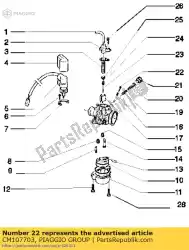 Qui puoi ordinare vite da Piaggio Group , con numero parte CM107703: