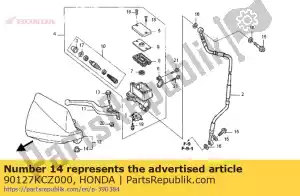 Honda 90127KCZ000 colar, 6x5,5 - Lado inferior