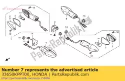 Here you can order the winker assy,l rr from Honda, with part number 33650KPPT00: