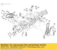 8465765, Piaggio Group, Eixo de comando aprilia gilera  gp mana na srv zapm55103, zd4m55104, zapm55104 zd4rc000, zd4rca00, zd4rc001, zd4rcc00 zd4rcb00, zd4rcc01, zd4rce00 800 850 2007 2008 2009 2010 2011 2012 2016 2017 2018 2019, Novo