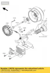 Here you can order the ratchet from Kawasaki, with part number 130781056: