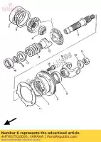 4H7W17520000, Yamaha, logement comp yamaha xv 535 1988 1989 1990 1991 1992 1993 1995 1996 1997 1998 1999 2000 2001, Nouveau