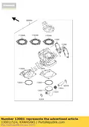 Here you can order the piston-engine from Kawasaki, with part number 130011524: