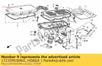 17235MCB960, Honda, cover sub assy., air clea honda xl transalp v xl650v 650 , Nouveau