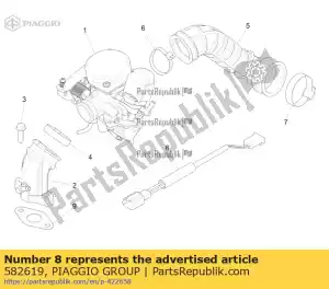 Piaggio Group 582619 resistenza - Il fondo