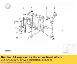 Qui puoi ordinare anello guarnizione - 6,2x9,9-al da BMW , con numero parte 21522332604: