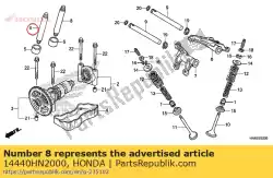 Here you can order the rod comp., push from Honda, with part number 14440HN2000: