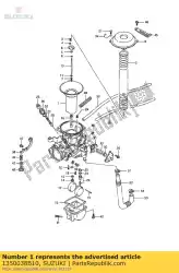 Here you can order the diaphragm from Suzuki, with part number 1350038B10: