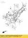 Frame comp. Yamaha 4KM2111010P3