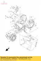 4P7E46280000, Yamaha, ochraniacz, rura wydechowa yamaha xc 125 2008 2009 2010 2011, Nowy