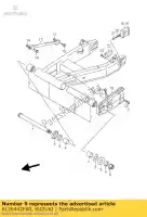 6126442F00, Suzuki, cap,frame pivot suzuki gsx 1400 2002 2003 2004 2005 2006 2007, New