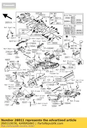 Here you can order the wire-lead zx1000-c1h from Kawasaki, with part number 260110036: