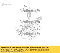 AP8152147, Piaggio Group, ?ruba sze?ciok?tna m10x47 aprilia moto-guzzi  bellagio breva breva v ie caponord etv etx griso griso s e griso v ie moto mx norge norge polizia berlino pegaso rx sport stelvio tuareg zgulps01, zgulpt00, zgulps03 zgulsg01 zgulsu02 zgulze00, zgulzg00, zgulzu01 125 650 850 940 1000 1, Nowy