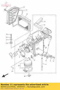 yamaha 904451014400 hose (l450) - Bottom side