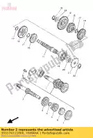 353174111000, Yamaha, axle, main yamaha ysr 50 80, New