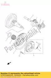 Ici, vous pouvez commander le embrayage de démarrage auprès de Yamaha , avec le numéro de pièce 5YPE55800000: