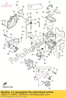 3D82171100P0, Yamaha, Pokrywa, strona 1 yamaha xvs xvsa midnight star xvscu 1300, Nowy