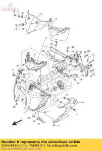 yamaha B04H44100000 posição leve bunda - Lado inferior