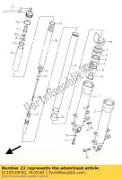 5118539F00, Suzuki, Stelveer suzuki gsx r 600 2001 2002 2003, Nieuw