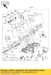 Ici, vous pouvez commander le butée à vis zr1000-a1 auprès de Kawasaki , avec le numéro de pièce 160210002: