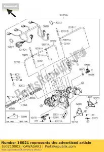 kawasaki 160210002 screw-throttle stop zr1000-a1 - Bottom side