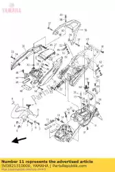 Ici, vous pouvez commander le bande, batterie auprès de Yamaha , avec le numéro de pièce 3VD821310000: