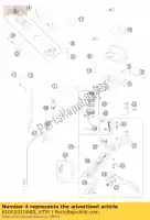 61002010000, KTM, manetka gazu 05 ktm sm super duke superm supermoto 950 990 2005 2006 2007 2008 2009 2010 2011 2012 2013, Nowy