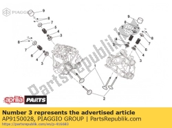 Aprilia AP9150028, Lower cup, OEM: Aprilia AP9150028