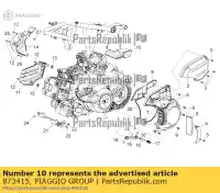 873415, Piaggio Group, Kana? powietrzny aprilia  mana na zd4rc000, zd4rca00, zd4rc001, zd4rcc00 zd4rcb00, zd4rcc01, zd4rce00 850 2007 2008 2009 2010 2011 2016, Nowy