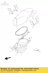 Ici, vous pouvez commander le aider, saisir 2 auprès de Yamaha , avec le numéro de pièce 5C2F474W20P0: