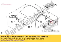 Tutaj możesz zamówić wspornik, d? Wignia blokady od Honda , z numerem części 77106HB3000: