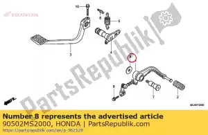 Honda 90502MS2000 sluitring, 24x8,5 - Onderkant