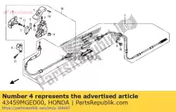 Ici, vous pouvez commander le clamper, câble de stationnement auprès de Honda , avec le numéro de pièce 43459MGED00: