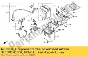 honda 32350MM5000 komplet kabli., uziemienie - Dół