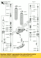 440370125458, Kawasaki, support-fourche sous, p.silv klx12 kawasaki klx 125 2013, Nouveau