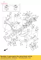 2KS283910000, Yamaha, gráfico 1 yamaha yzf r 1000 2015 2016, Novo