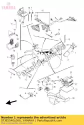 Aqui você pode pedir o c. D. I. Unidade de montagem em Yamaha , com o número da peça 5TJ85540L000: