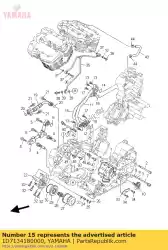 Tutaj możesz zamówić rura, olej 2 od Yamaha , z numerem części 1D7134180000: