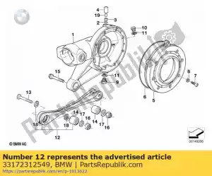 bmw 33172312549 cadence - Upper part