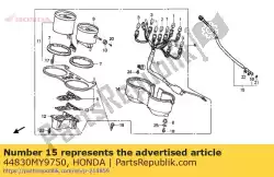 kabel ass., spdmt van Honda, met onderdeel nummer 44830MY9750, bestel je hier online: