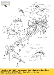 Ici, vous pouvez commander le pad, 8x16x17 zr800ads auprès de Kawasaki , avec le numéro de pièce 391561725: