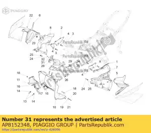 Piaggio Group AP8152348 odst?pnik - Dół