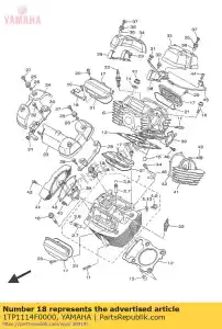 yamaha 1TP1114F0000 p?yta 4 - Dół