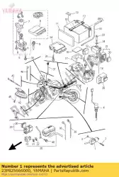 Aquí puede pedir interruptor, soporte lateral de Yamaha , con el número de pieza 23P825666000: