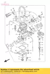 Here you can order the gasket, float chamber from Yamaha, with part number 4JT149840000: